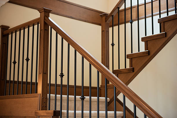 Stainless steel staircase railing